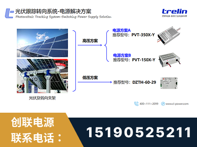 朝阳-光伏跟踪转向系统-电源解决方案